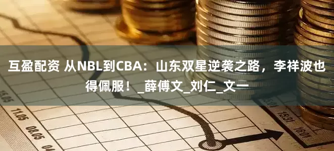 互盈配资 从NBL到CBA：山东双星逆袭之路，李祥波也得佩服！_薛傅文_刘仁_文一