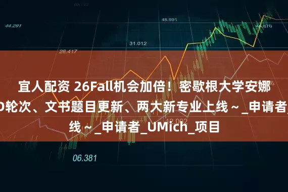 宜人配资 26Fall机会加倍！密歇根大学安娜堡分校增设ED轮次、文书题目更新、两大新专业上线～_申请者_UMich_项目